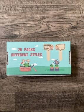 HUMORFISH Cute plant labels